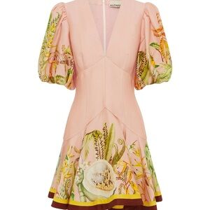 Alemais Papaya Dress